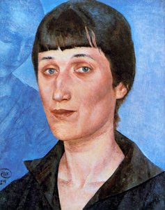 Portræt af Anna Akhmatova, 1922