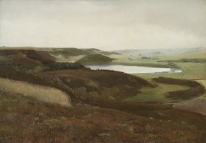 A Landscape near Bryrup, Jutland af Laurits Andersen Ring