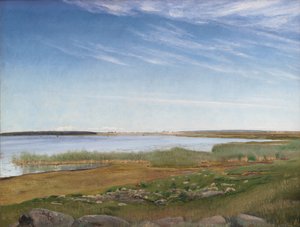 The Fjord near Karrebæksminde, Zealand af Laurits Andersen Ring
