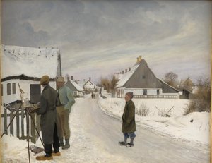 Maleren i Landsbyen