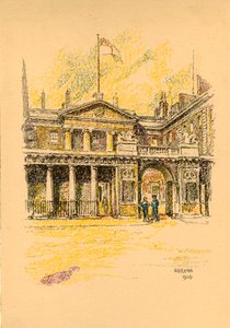 Admiralitetet, Whitehall, London, 1924. af L. A. Hayes