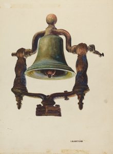 Lokomotivklokke af L. B. Hartmann