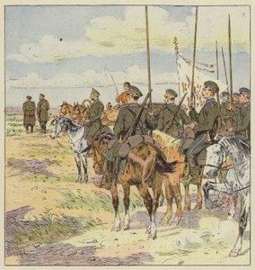 General Kouropatkine inspicerer de vigtigste stillinger