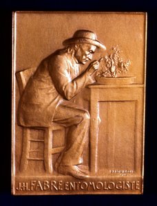 Jean Henri Fabre, fransk entomolog, 1911 af L. Patriarche