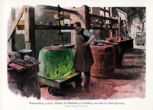 Linsefremstilling, Paris World Exposition, 1889, 1900. af L Sabattier