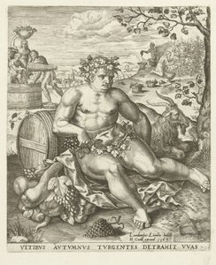 Efterår: Bacchus og druehøsten De fire årstider (serietitel)