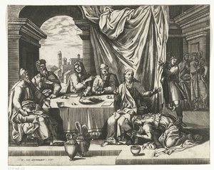 Maria Magdalene salver Kristi fødder