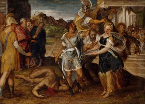 Henrettelse af Johannes Døberen, 1500-tallet.