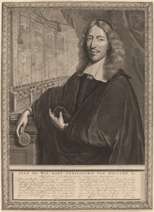 Jan de Witt af Lambert Visscher