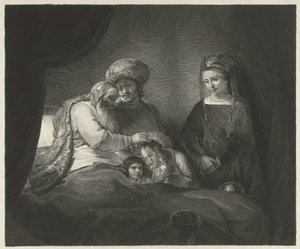 Jakob velsigner Efraim og Manasse