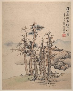 Landskaber efter Song og Yuan mestre, 1642.