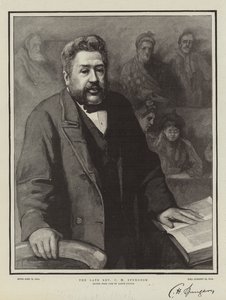 Den afdøde pastor CH Spurgeon