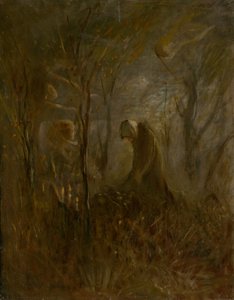 Bøn over graven, 1895.