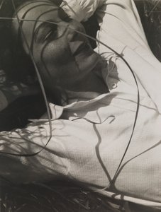 Portræt af Ellen Frank af Laszlo Moholy Nagy