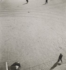 Uden titel, ca. 1920 (kontakttryk af gelatinesølv) af Laszlo Moholy Nagy