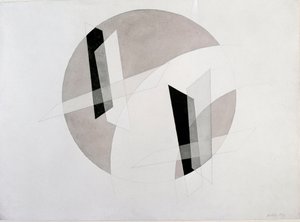 Uden titel Mixed Media af Laszlo Moholy-Nagy af Laszlo Moholy Nagy