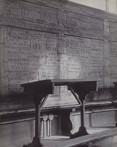 Upper School, Eton, The Gosling Panel (s/h-billede) af Laszlo Moholy Nagy