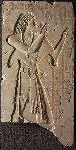Mentuemhat i kirkelig dragt, ca. 667-647 f.Kr af Late Period Egyptian