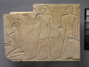 Præster der udfører begravelsesritualer, ca. 667-647 f.Kr af Late Period Egyptian