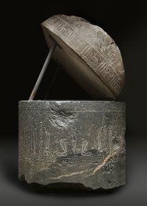 Sarkofag af Wennefer, 380-332 f.Kr. (granit) af Late Period Egyptian