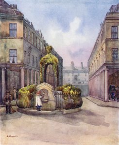 Bath Street og mineralvandsfontæne
