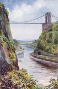 Suspension Bridge, Clifton af Laura Annie Happerfield