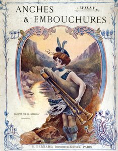 Bogomslag "Anches et embouchures" af Willy af Laurence Louise Le Riverend