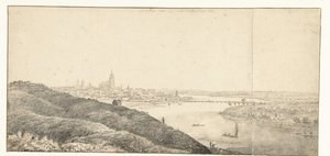 Udsigt over Arnhem af Laurens Vincentsz. van der Vinne