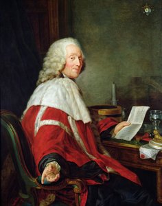 Monsieur de Calonne, første præsident for parlamentet i Flandern i Douai, 1790