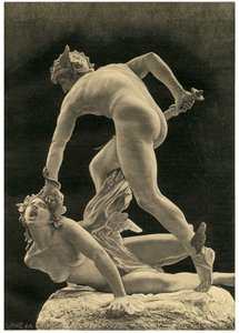 Perseus og Gorgonen, 1872 af Laurent Honore Marqueste