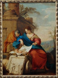 Le repos de la Sainte Famille - Hvile på flyveturen til ...
