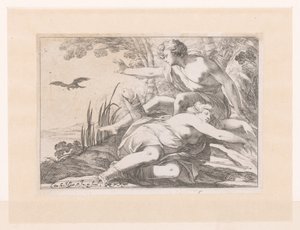 Apollo en Coronis af Laurent de La Hire