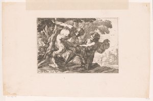 Marsyas fødte Apollo af Laurent de La Hire