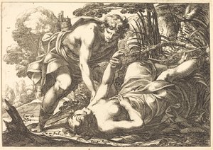 Cephalus og Procris af Laurent de la Hyre