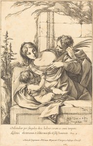 Den hellige familie af Laurent de la Hyre