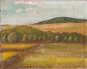 I dalen, 2025 (olie på lærred)