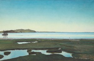 Summer day at Roskilde Fjord, 1900. af Laurits Andersen Ring