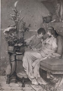 I fortrolighed, Bibbys Annual af Lawrence (after) Alma Tadema