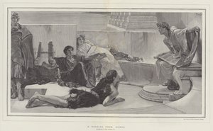 En læsning fra Homer af Lawrence Alma Tadema
