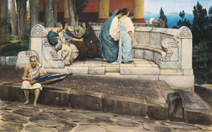 If Podium, 1871 af Lawrence Alma Tadema
