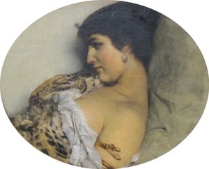 Kleopatra af Lawrence Alma Tadema