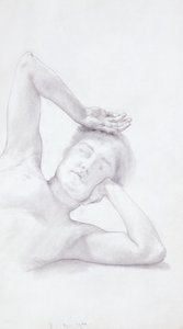 Kvindelig hoved og torso, 1900 af Lawrence Alma Tadema