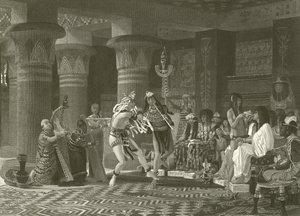 Tidsfordriv i det gamle Egypten af Lawrence Alma Tadema