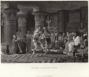 Tidsfordriv i det gamle Egypten af Lawrence Alma Tadema