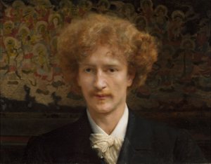 Portræt af Ignacy Jan Paderewski af Lawrence Alma Tadema