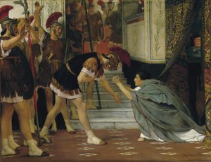 Udråbelse af Claudius til kejser, 1867 af Lawrence Alma Tadema