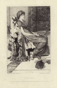 Stille kæledyr af Lawrence Alma Tadema