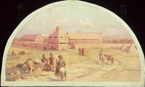 Det første Fort Dearborn af Lawrence Carmichael Earle