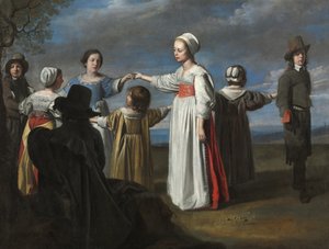 Børn danser, c.1650