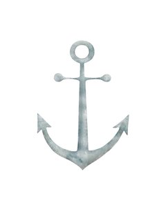 Anchor, ca. 2023 (akvarel) af Leah Straatsma